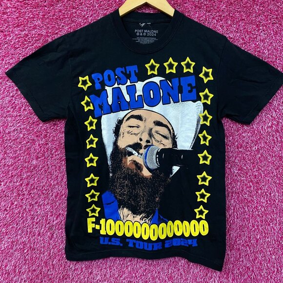 Post Malone F-Trillion Country Poster T-Shirt Small - Picture 1 of 4